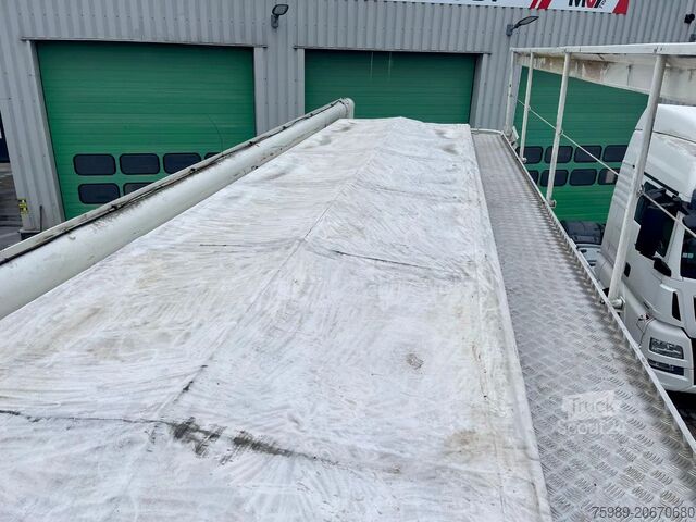 Silosas Volvo FM 460 TSCI, AUGER + AIR, 6x4, Retarder, 5 COMP