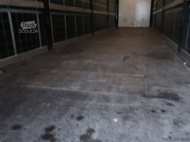 Åpen semitrailer med presenning Berger SAPL 24 Coil Liftachse ultra light 5.560g