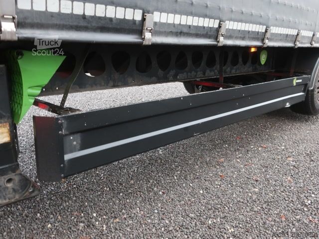 Åpen semitrailer med presenning Berger SAPL 24 Coil Liftachse ultra light 5.560g