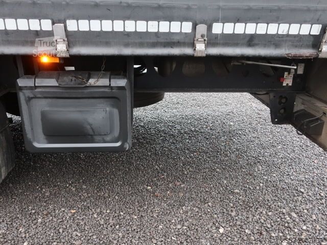 Åpen semitrailer med presenning Berger SAPL 24 Coil Liftachse ultra light 5.560g