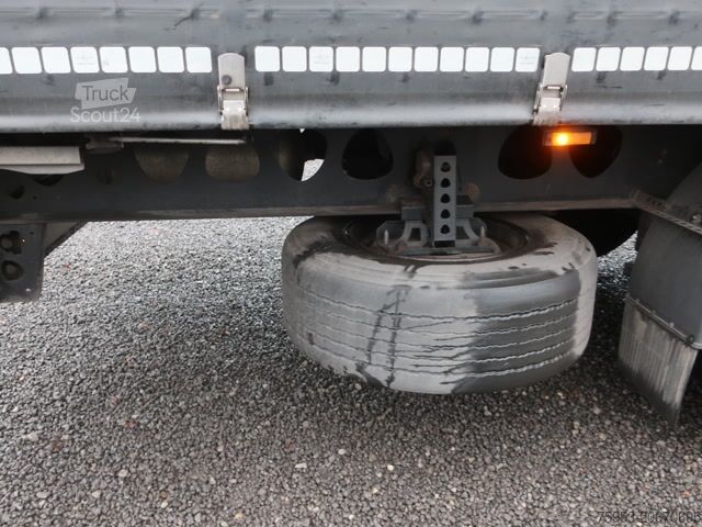 Åpen semitrailer med presenning Berger SAPL 24 Coil Liftachse ultra light 5.560g