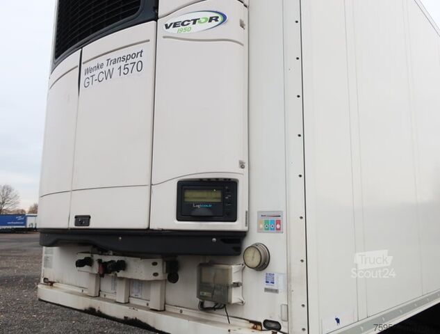 Kylsläpvagn Schmitz SKO 24 Liftachse P-Kasten Carrier Vector 1950