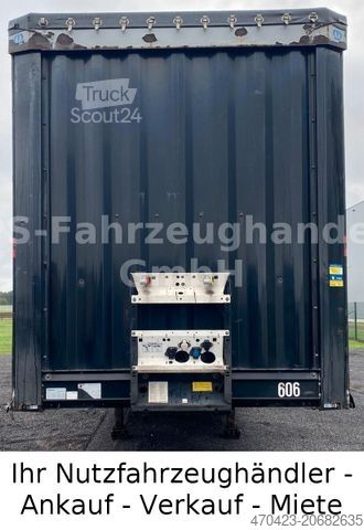 Naczepa otwarta z plandeką KRONE SDP 27*Mega*LiftA*SAF*HydrHubda*StaplerHalterun