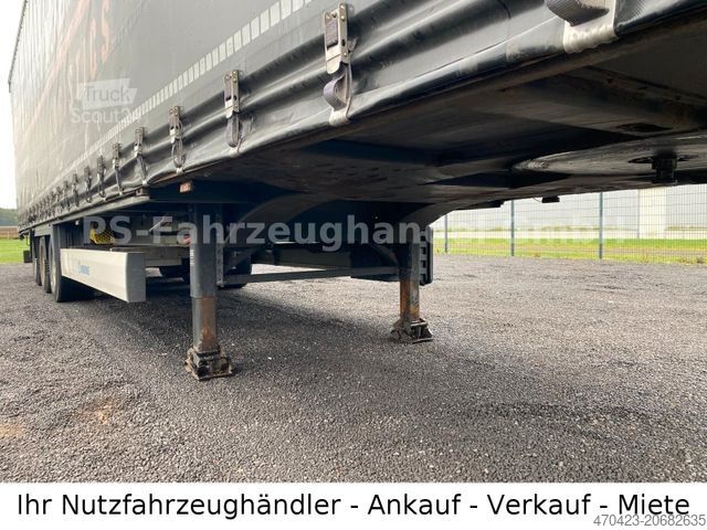 Auflieger mit Pritsche & Plane KRONE SDP 27*Mega*LiftA*SAF*HydrHubda*StaplerHalterun