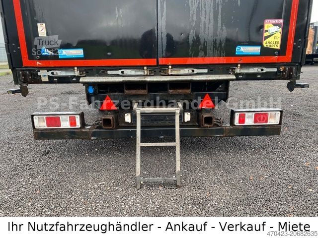 Auflieger mit Pritsche & Plane KRONE SDP 27*Mega*LiftA*SAF*HydrHubda*StaplerHalterun