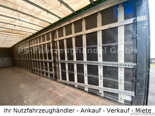 Naczepa otwarta z plandeką KRONE SDP 27*Mega*LiftA*SAF*HydrHubda*StaplerHalterun