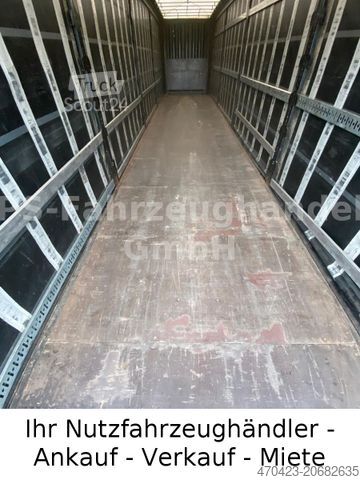 Auflieger mit Pritsche & Plane KRONE SDP 27*Mega*LiftA*SAF*HydrHubda*StaplerHalterun