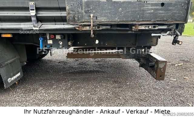 Auflieger mit Pritsche & Plane KRONE SDP 27*Mega*LiftA*SAF*HydrHubda*StaplerHalterun