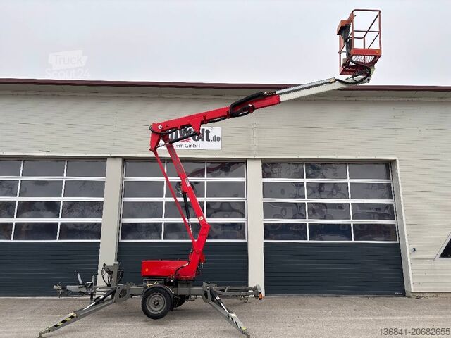 Pacelšanas platforma Niftylift 120TE - 12,20m Anhänger-Arbeitsbühne