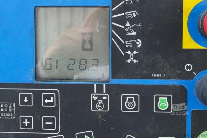 Leddelt teleskopisk arbejdsplatform Genie ZX135/70 Diesel, 4x4x4 Drive, 43m Lifting Height,