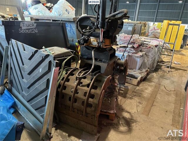 Строительная машина  Encon Engcon rototilt og klype