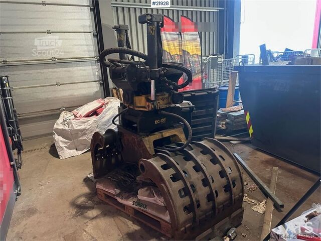 Строительная машина  Encon Engcon rototilt og klype