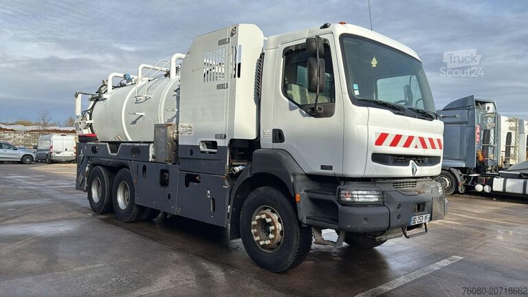 Vehículo de succión Renault Kerax 370 (10970L / CAMION FRANCAIS / VIDANGEUR...