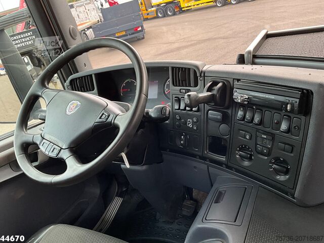 Kipper mit Kran Scania P 320 HMF 12 Tonmeter Z-kraan + Kipper 11m³