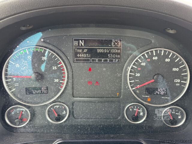 Truck with tank body MAN TGX 18.480 Tankwagen Oben/Unten 2x Schla