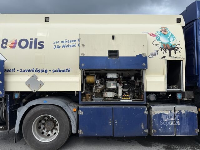 Truck with tank body MAN TGX 18.480 Tankwagen Oben/Unten 2x Schla