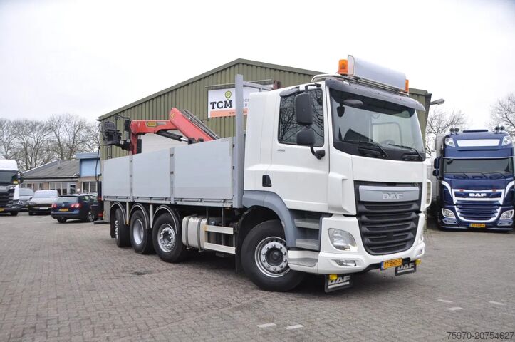Nosturiauto DAF CF 460 8X2 2016 PALFINGER PK 20.501 + ROTATOR
