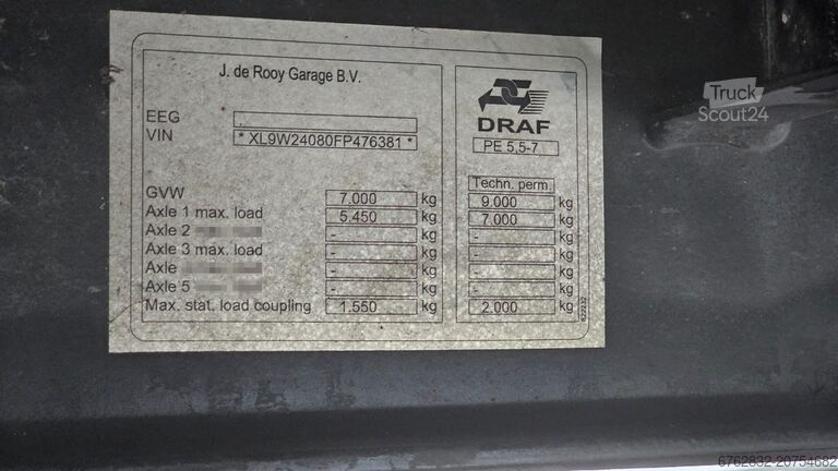 ізольований коробчастий напівпричіп NL srema draf