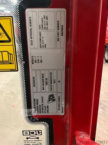 Parte interna JCB 48 Z-1 / 51 R-1 / 55 Z-1