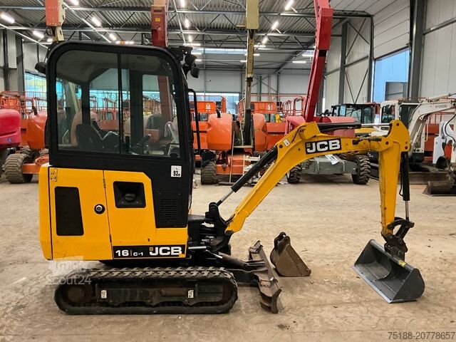 Mini bager JCB 16 C-1