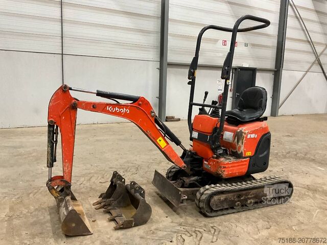 Mini-pelle Kubota U 10-3