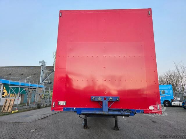Lagaminas Floor FLZO 12 27 - BPW - DRUM - 2000KG Tail lift