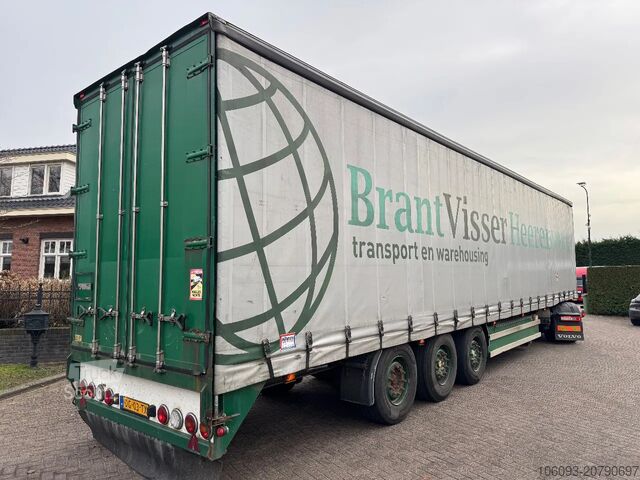 Schuifzeilen Vogelzang 3-ass schuifzeilen oplegger