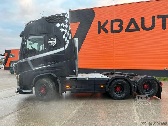 Trator standard Volvo FH 16 750 6x4  GCW 80 ton / RETARDER / HYDRAULI...