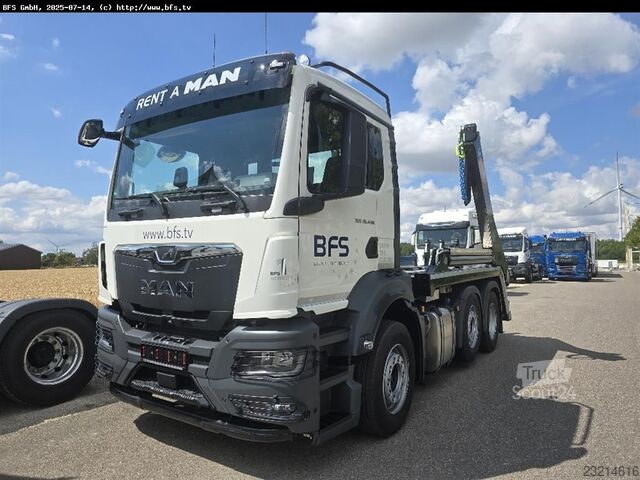 Самосвал MAN TGS (TG3) 26.440 6x2-4 BL CH HIAB