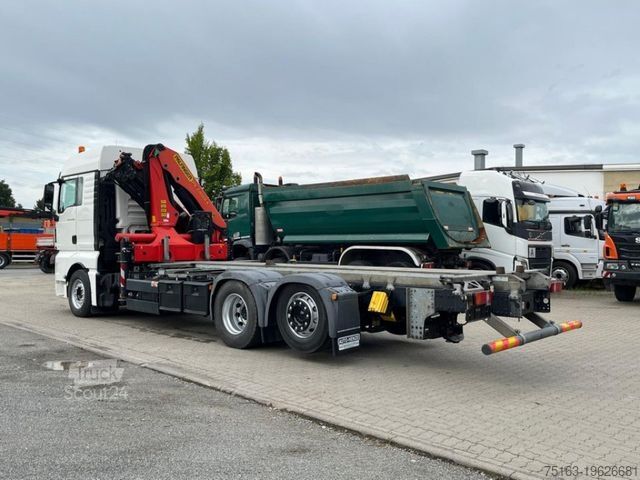 Γερανός τοποθετημένος σε φορτηγό MAN TG-X 26.460 6x2-2 BL Pritsche Kran PK 24.001/Fun