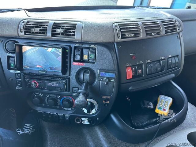 Nosturilla varustettu kippivaunu Ginaf X 3335 S 6x6 2 zijdigge Kipper /Z-kraan Euro 5