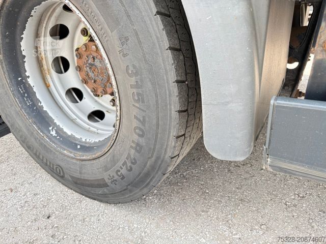 Platós teherautó MAN TGS 18.360 LL ADR Pritsche 1500Kg Ladebordwand