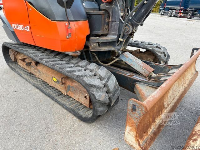Excavator pe şenile KUBOTA KX 080-4 Schnellwechsler 3xLöffel