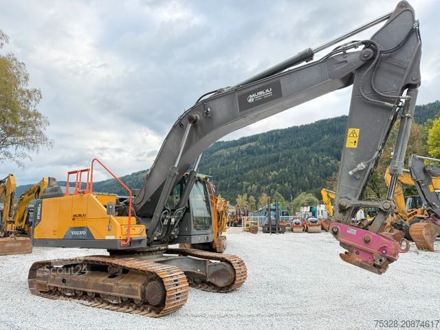 Excavator pe şenile VOLVO EC 300ENL Schnellwechsler Winkelbauer Top