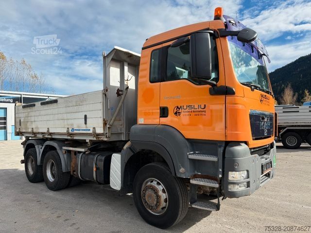 Autocarro ribaltabile MAN TGS 33.480 6X6 BB Offroad Automatik Retarder