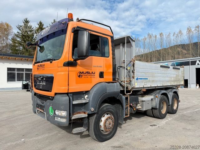 Autocarro ribaltabile MAN TGS 33.480 6X6 BB Offroad Automatik Retarder