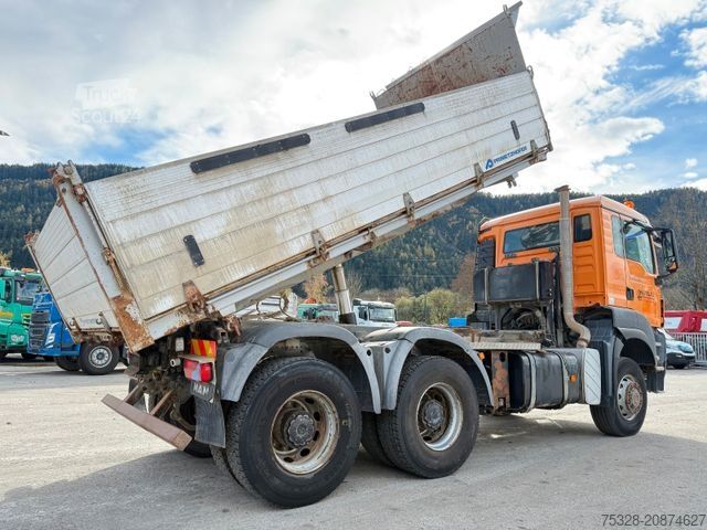 Autocarro ribaltabile MAN TGS 33.480 6X6 BB Offroad Automatik Retarder