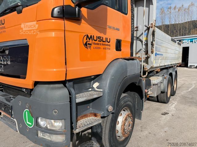 Autocarro ribaltabile MAN TGS 33.480 6X6 BB Offroad Automatik Retarder