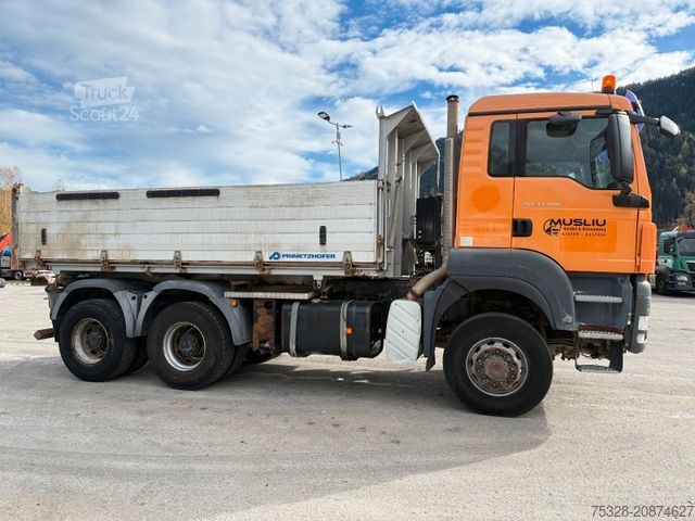 Autocarro ribaltabile MAN TGS 33.480 6X6 BB Offroad Automatik Retarder