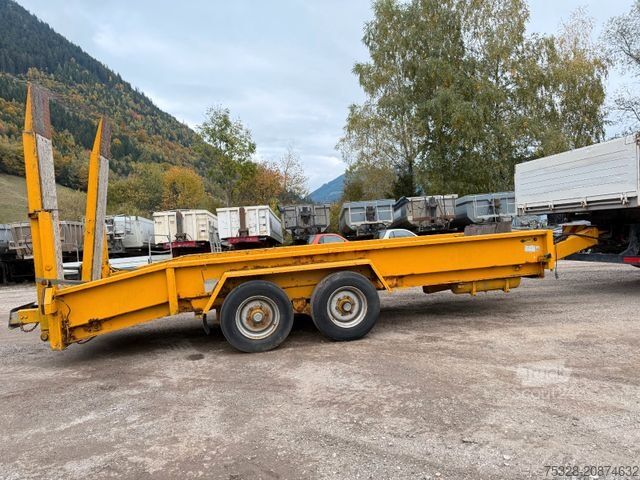Tieflader Anhänger HUMER TT 10,5 7850Kg Nutzlast