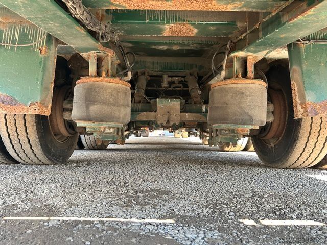 Tieflader-Sattelauflieger  EMPL STUA 43/3L hydr. Rampen Nato Lenkachse