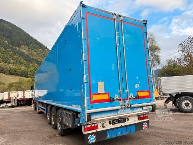 Walking floor semitrailer SCHWARZMÜLLER 3 Achs Schubboden Liftachse