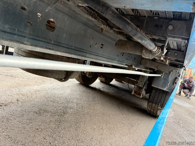 Walking floor semitrailer SCHWARZMÜLLER 3 Achs Schubboden Liftachse