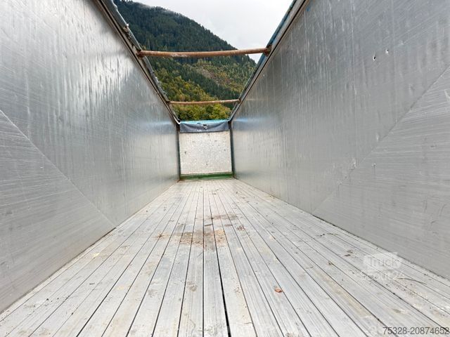 Walking floor semitrailer SCHWARZMÜLLER 3 Achs Schubboden Liftachse