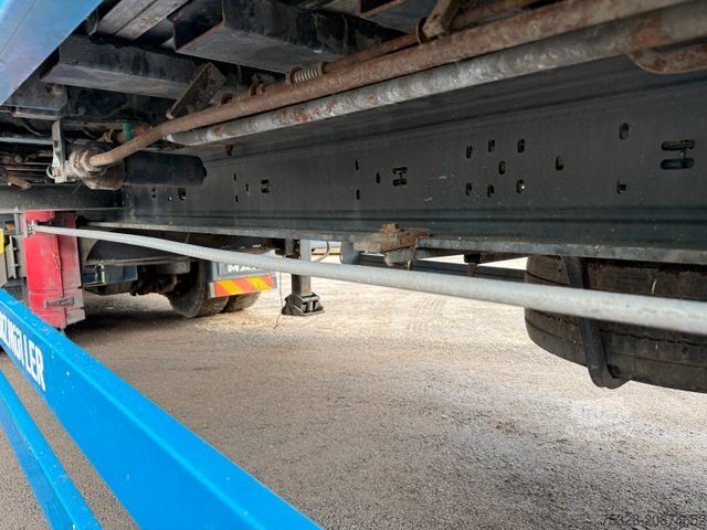 Walking floor semitrailer SCHWARZMÜLLER 3 Achs Schubboden Liftachse
