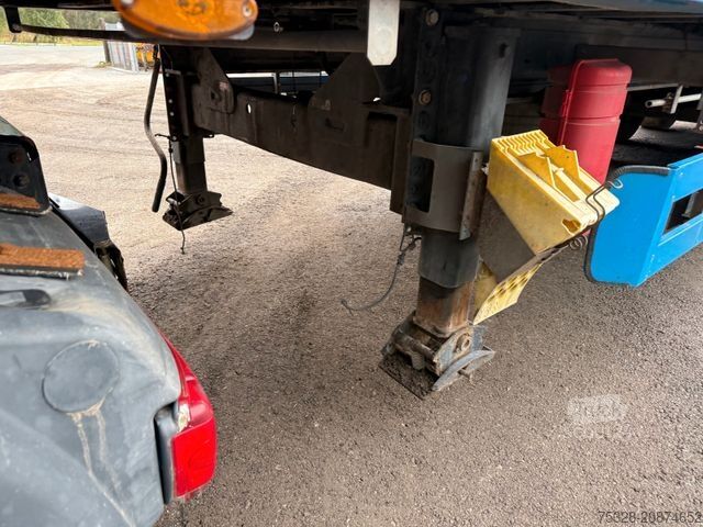 Walking floor semitrailer SCHWARZMÜLLER 3 Achs Schubboden Liftachse