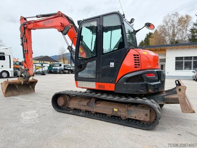 Excavator pe şenile KUBOTA KXO80-4 Powertilt 3x Löffel
