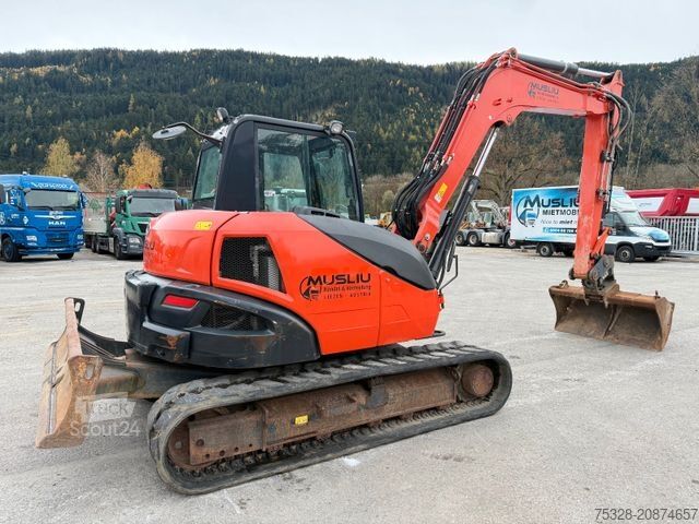 Excavator pe şenile KUBOTA KXO80-4 Powertilt 3x Löffel