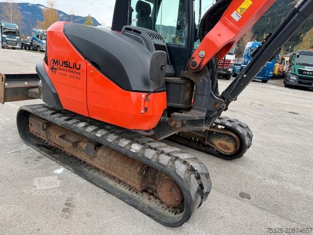 Excavator pe şenile KUBOTA KXO80-4 Powertilt 3x Löffel