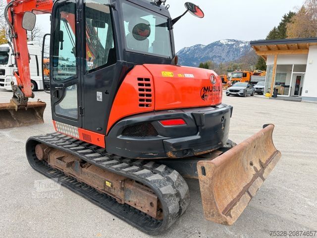 Excavator pe şenile KUBOTA KXO80-4 Powertilt 3x Löffel